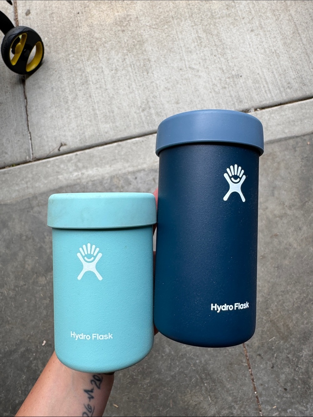 Hydro Flask Can Coolers in Mint & Deep Blue